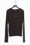 BASERANGE Classic Bamboo Fiber Bamboo Cotton Long Sleeve T-Shirt Series Collection Round Neck Bottoming Shirt France BAS-TOLS-BL-000-FOVEA